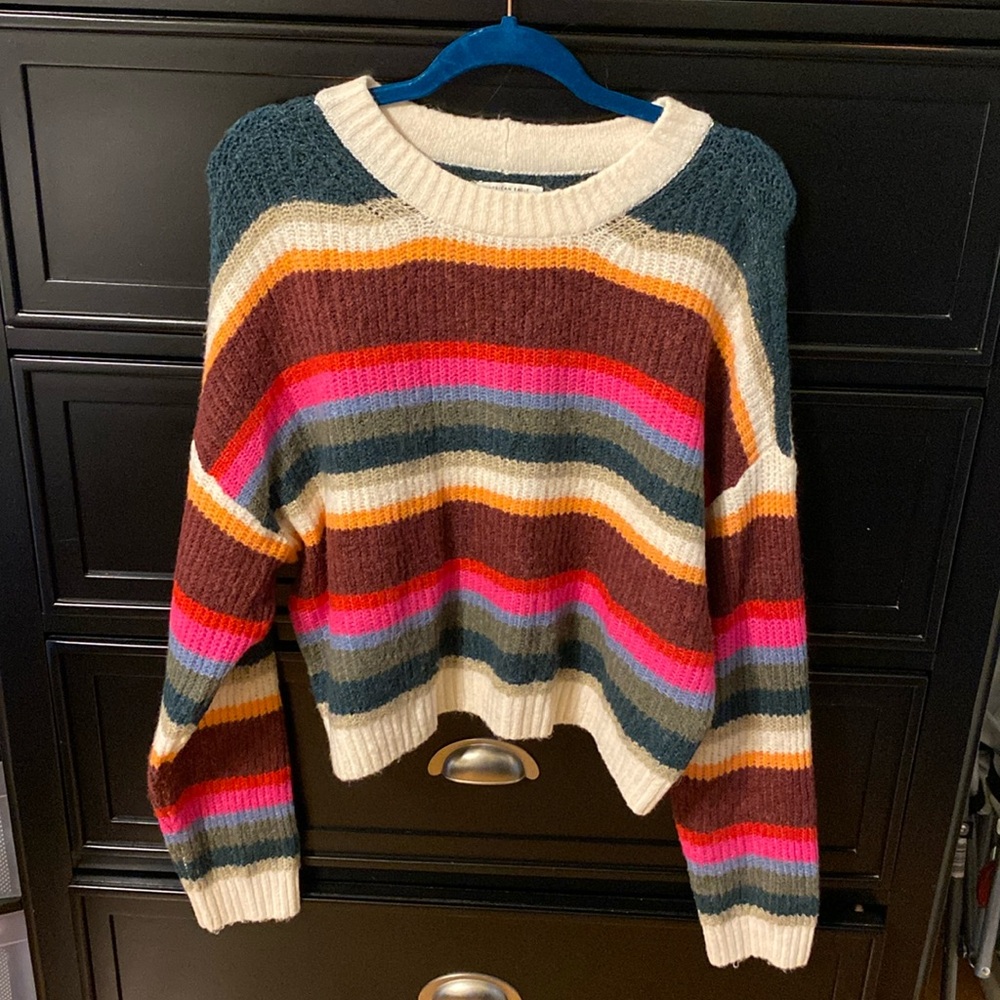 American Eagle Stripped Sweater